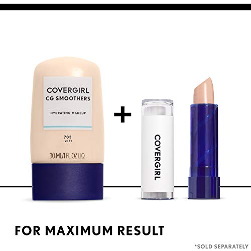 COVERGIRL Smoothers Hydrating Makeup Foundation, Creamy Natural (packaging may vary) , 1 Fl Oz (Pack of 1)