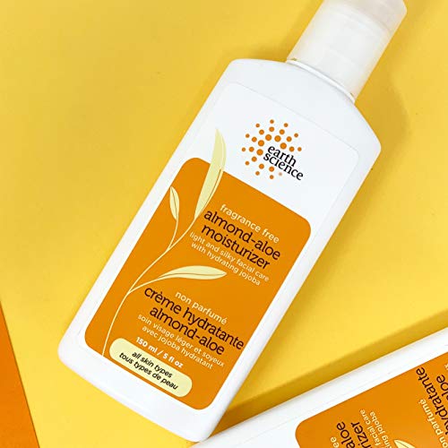 EARTH SCIENCE – Fragrance-Free Almond-Aloe Moisturizer (3 Pack, 5 fl. oz.)