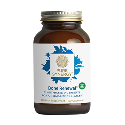 PURE SYNERGY Bone Renewal | 150 Capsules | Non-GMO | Vegan | Calcium for Bone Health with Natural Magnesium, Vitamin D3…