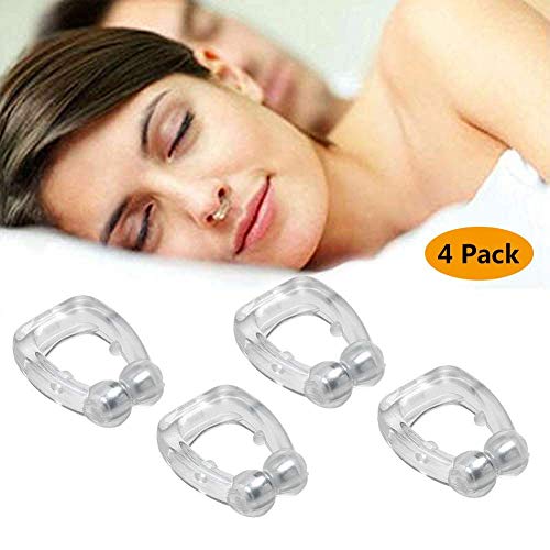 Snore Stopper Snoring Solution Devices, Device Stop Snore Teeth Grinding, Anti Snoring Chin Strap with Nose Vents Plugs…