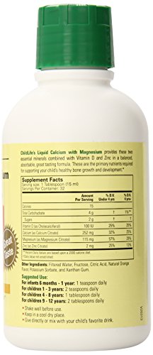 ChildLife Essentials Liquid Calcium Magnesium Supplement – Supports Healthy Bone Growth for Children, Contains Calcium…