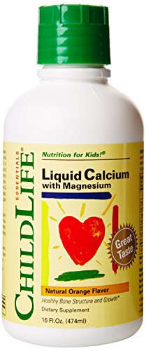 ChildLife Essentials Liquid Calcium Magnesium Supplement – Supports Healthy Bone Growth for Children, Contains Calcium…