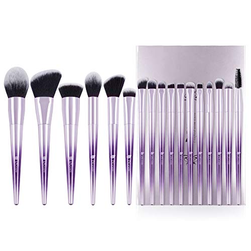 DUcare Makeup Brushes Set 17Pcs Professional Makeup Brushes Face Eye Shadow Eyeliner Foundation Blush Lip Powder…