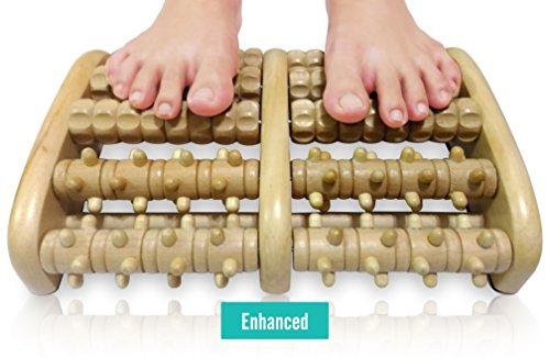 TheraFlow Foot Massager for Plantar Fasciitis Relief, Relaxation Gifts for Women, Men – Foot Roller for Foot Pain…