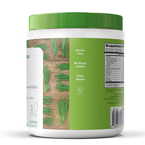 Amazing Grass Greens Trio: Greens Powder with Wheatgrass, Alfalfa, & Barley Grass, Rich Source of Chlorophyll, 30…