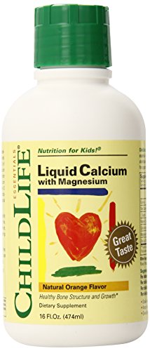 ChildLife Essentials Liquid Calcium Magnesium Supplement – Supports Healthy Bone Growth for Children, Contains Calcium…
