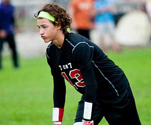 Kenz Laurenz Headbands Tie on Headband for Women Men Running Athletic Hair Head Band Elastic Sports Sweat Basketball…