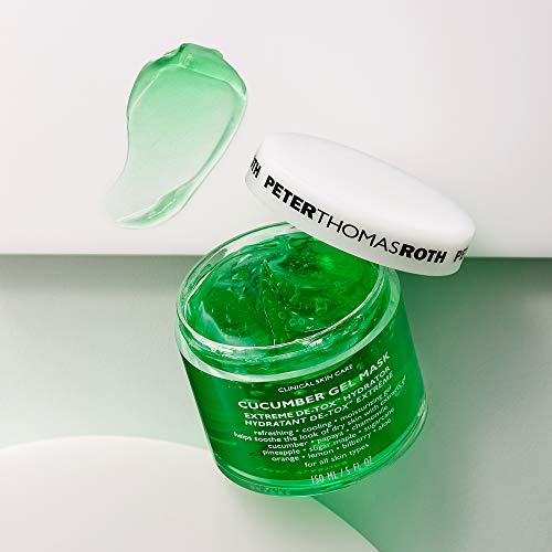 Peter Thomas Roth | Cucumber Gel Mask | Extreme De-Tox Hydrator, Cooling and Hydrating Facial Mask, Helps Soothe the…