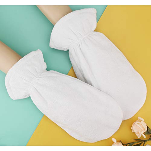 Paraffin Bath Mitts, Segbeauty Thick Snug Elastic Opening Paraffin Wax Glove and Bootie with Double Terry Clothes for…