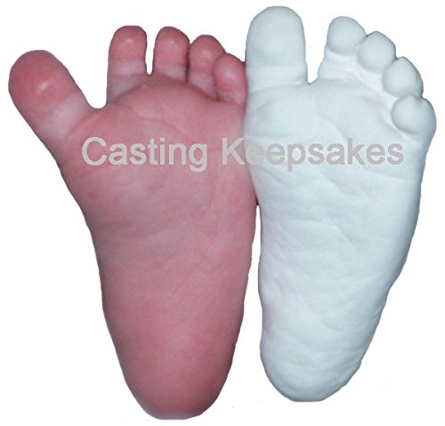 Luna Bean Baby Keepsake Hand Casting Kit – Plaster Hand Molding Casting Kit for Infant Hand & Foot Molding – Baby…
