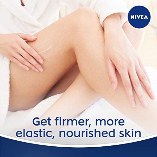 NIVEA Nourishing Skin Firming Body Lotion with Q10 and Vitamin C, 16.9 Fl Oz Pump Bottle