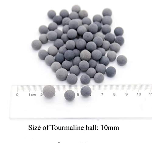 DreamDealsSG 100 Pieces Tourmaline Balls for Betta Fish Tank Accessories. Mineral Calcium Supplement. Live Shrimp Food…