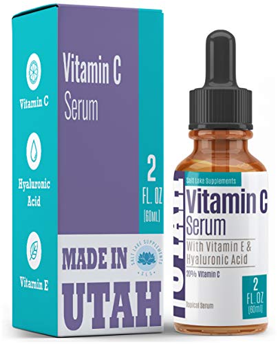 Vitamin C Serum Face And Skin Rejuvenation With Hyaluronic Acid And Vitamin E Battles Signs Of Aging By Moisturizing And…