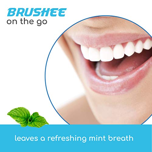 Brushee – The Evolution of Oral Care | 3-in-1 Tool (Pre-Pasted Mini-Brush + Floss + Pick) | Individually Wrapped…