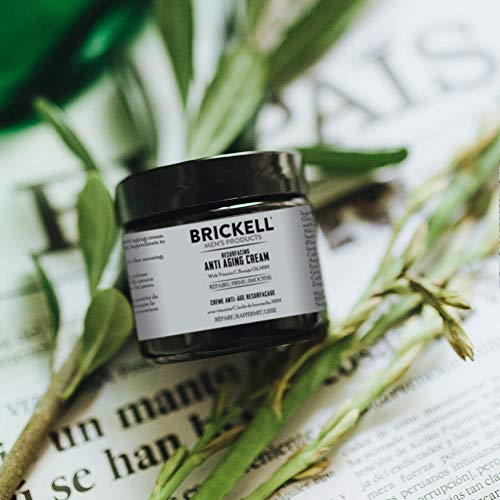 Brickell Men’s Products Resurfacing Anti-Aging Face Cream For Men, Natural and Organic Face Moisturizer, Vitamin C Cream…