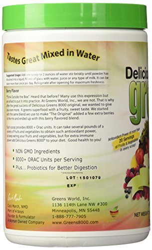 Delicious Greens 8000- 10.6 oz