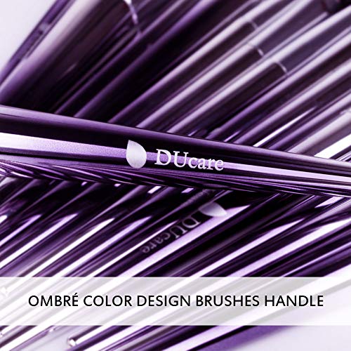 DUcare Makeup Brushes Set 17Pcs Professional Makeup Brushes Face Eye Shadow Eyeliner Foundation Blush Lip Powder…