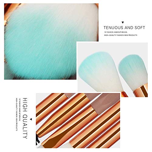 20pcs Cosmetic Makeup Brushes Sets Beauty Tool Kit, Eye Shadow Foundation Power Eyeliner Eyelashes Lip Make Up Brushes…