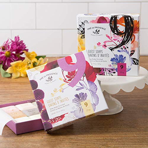 Pre de Provence Luxury Gift Box (Set of 9) – Assorted Scented Herb Scented Herb, 7.9 Ounce, 0.88 Ounce (Pack of 9)