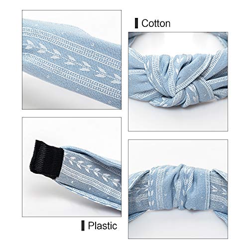 Ebow Yoga Sports Headband Women’s Fashion Elastic Athletic Hairband Sweatband Lightweight Working Out Bandanas Headbands…