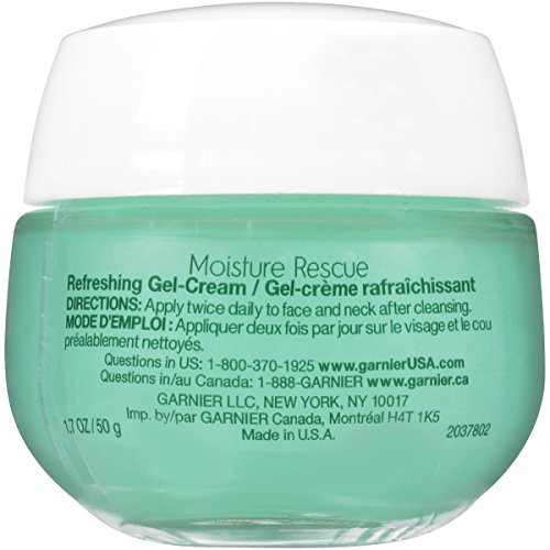 Garnier SkinActive Moisture Rescue Face Moisturizer, Normal/Combo, 1.7 oz.