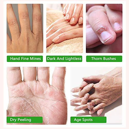Repair Hand Mask for Dry Skin, Nourish Hand Mask Moisturizing Gloves, Spa Hand Mask Gentle Soothe and Soft, Anti Aging…