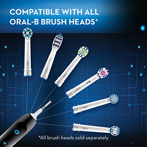 Electric Toothbrush, Oral-B 7000 SmartSeries Black Electronic Power Rechargeable Toothbrush with Bluetooth Connectivity…