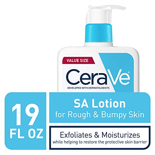 CeraVe SA Lotion for Rough & Bumpy Skin | Vitamin D, Hyaluronic Acid, Lactic Acid & Salicylic Acid Lotion | Fragrance…