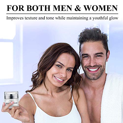 Pure Anti-Wrinkle Face & Neck Retinol Cream with Hyaluronic Acid – Premium Anti-Aging Face Moisturizer – Anti Aging…