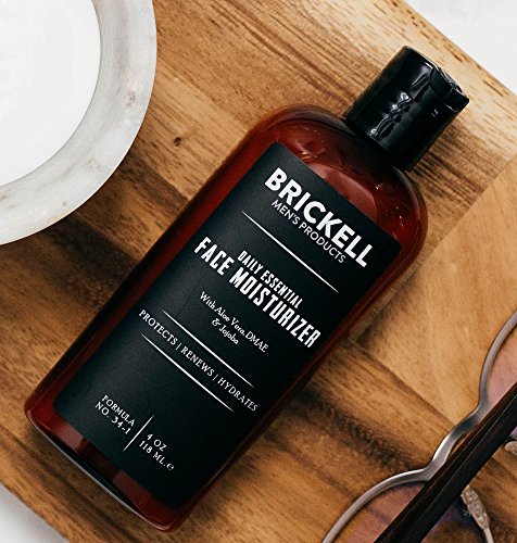Brickell Men’s Daily Essential Face Moisturizer for Men, Natural and Organic Fast-Absorbing Face Lotion with Hyaluronic…