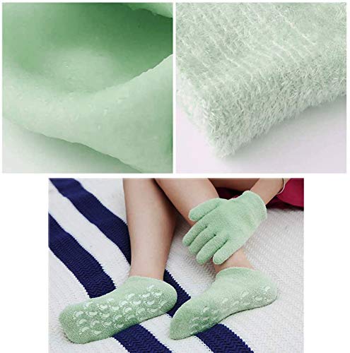 Codream Moisturizing Gloves, Moisturizing Socks, Gel Gloves and Gel Socks Set with Gel Repair for Cracked Dry Skin…