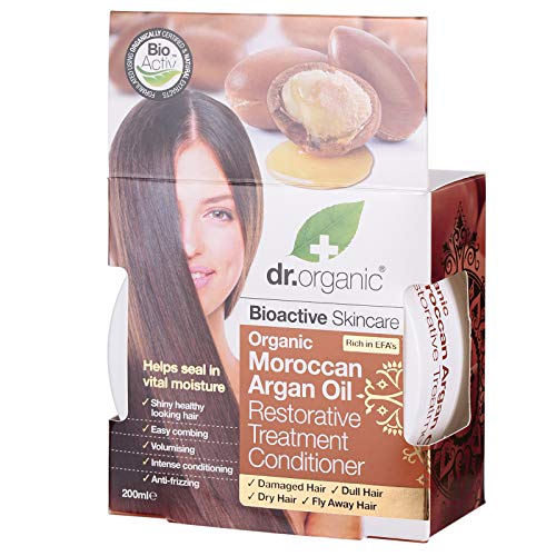 Organic Haircare Doctor Bioactive Haircare Moroccan Argan Oil Restorative Treatment Conditioner 6.8 fl.oz.