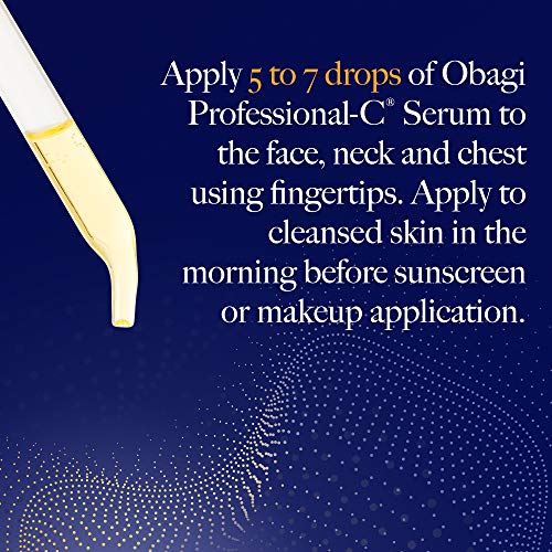 Obagi Professional C Serum 20%, Vitamin C Facial Serum with Concentrated 20% L Ascorbic Acid for Normal to Oily Skin, 1…