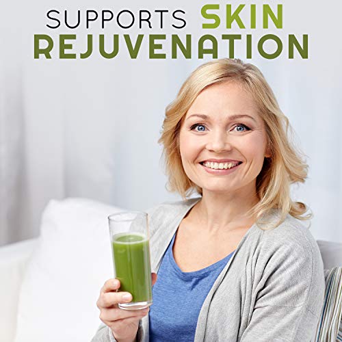 Organic Barley Grass Juice Powder– Utah Grown Raw Green Juice & Barley Grass Juice Extract for Detox- Complements…