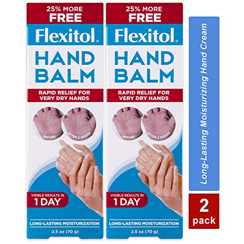 Flexitol Hand Balm, Rich Moisturizing Hand Cream for Fast Relief (Pack of 2)