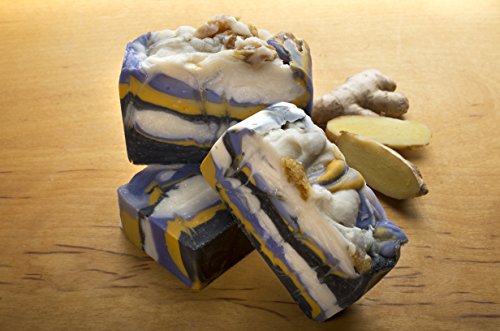White Tea and Ginger Soap (4Oz) – Handmade Soap Bar with Essential Oils- Organic and All-Natural – by Falls River Soap…