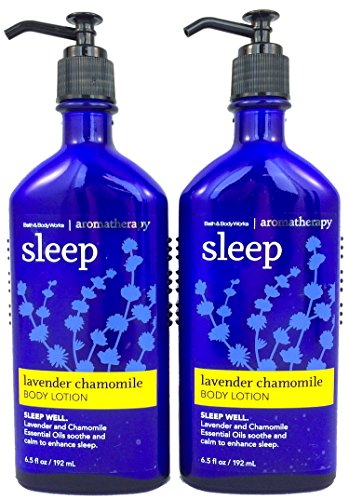 Bath Body Works Aromatherapy Sleep Lavender Chamomile 6.5 oz Body Lotion – 2 PACK