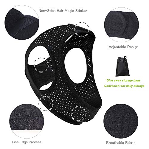 Chin Strap for Cpap Users Anti Snoring Devices – Forzacx Breathable Cpap Chin Strap Snoring Solution, Effectively Reduce…
