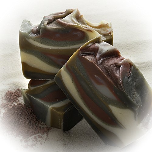 FALLS RIVER SOAP COMPANY Brazilian Mud Soap (4Oz) – Handmade Soap Bar with French Lavender and Fennel Essential Oils…