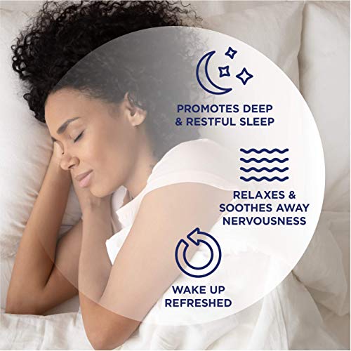 Genexa Sleepology® Nighttime Sleep Aid – 60 Tablets – Nighttime Sleep Aid to Help You Fall Asleep, Wake Up Refreshed…