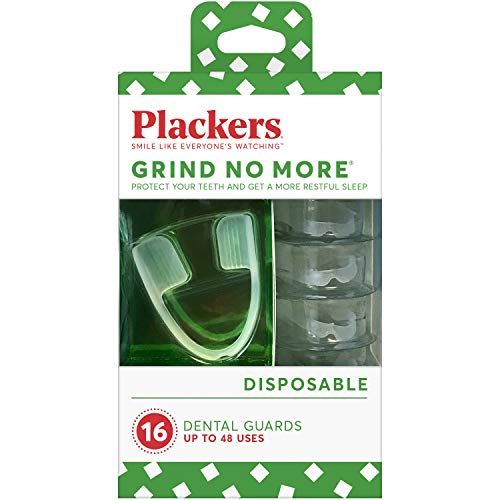 Plackers Grind No More Night Guard, Nighttime Protection for Teeth, BPA Free, Sleep Well, Ready to Wear, Disposable, One…