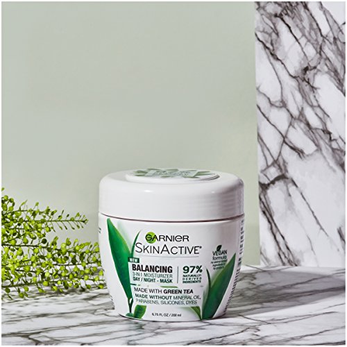 Garnier SkinActive 3-in-1 Face Moisturizer with Green Tea, Oily Skin, 6.75 fl. oz.