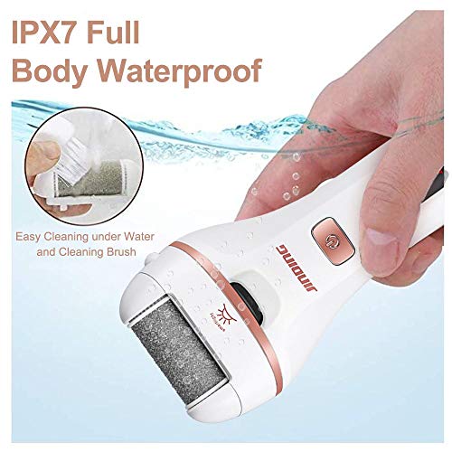 Aottom Electric Foot Callus Remover Kit – Rechargeable Pedicure Foot File Tools – Professional Feet Care with 3 Roller…