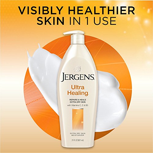Jergens Ultra Healing Dry Skin Moisturizer, Body and Hand Lotion for Dry Skin, for Quick Absorption into Extra Dry Skin…
