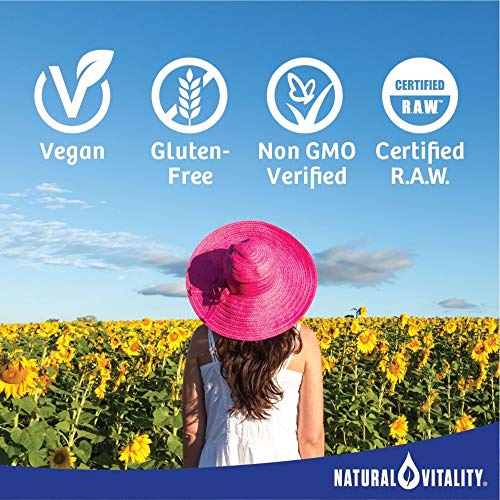 Natural Vitality Calm PLUS Calcium Supplement Powder, Original – 8 ounce (Packaging May Vary)