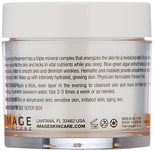 IMAGE Skincare, VITAL C Hydrating Overnight Masque, Revitalizing Sleeping Facial Mask with Blue-Green Algae Extract and…