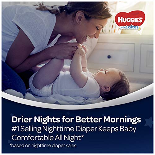 Huggies Overnites Nighttime Diapers, Size 6, 48 Ct