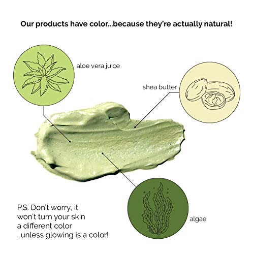 Face Moisturizer with SPF 12 Sun Protection (Cucumber Sage) | Reduces Redness and Prevents Sun Damage | 100% Natural…