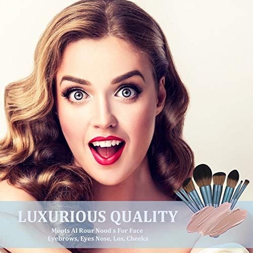 BS-MALL Makeup Brush Set 14Pcs Premium Synthetic Professional Makeup Brushes Foundation Powder Blending Concealer Eye…