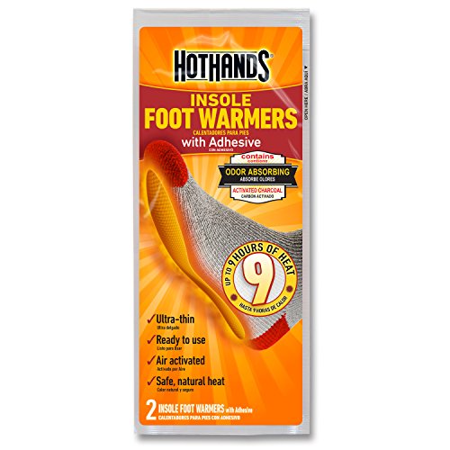 HotHands Insole Foot Warmers – Long Lasting Safe Natural Odorless Air Activated Warmers – Up to 9 Hours of Heat – 16…